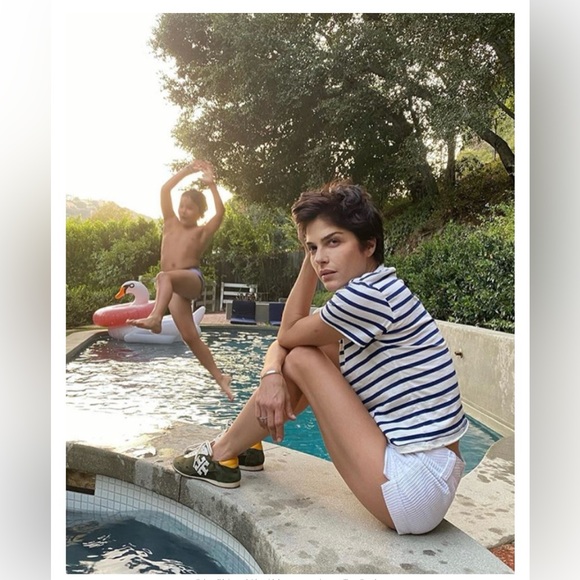 Tory Burch suede and leather retro sneaker - Picture 2 of 12